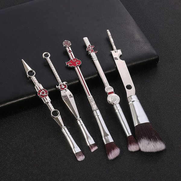 

makeup brushes 10pcs anime brush set powder eyeshadow eyebrow lip tool gift