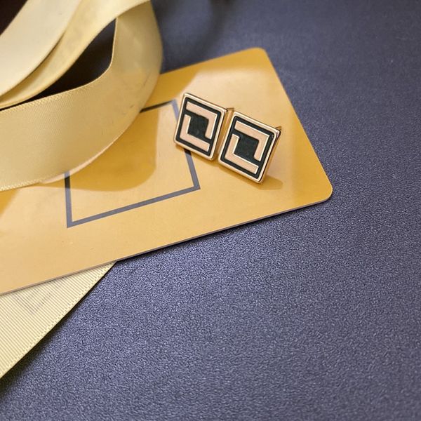 

designer letter earrings stud men womens jewelry luxury fashion square earring for women mens gift hoop f hoop earrings 2204091d, Golden;silver