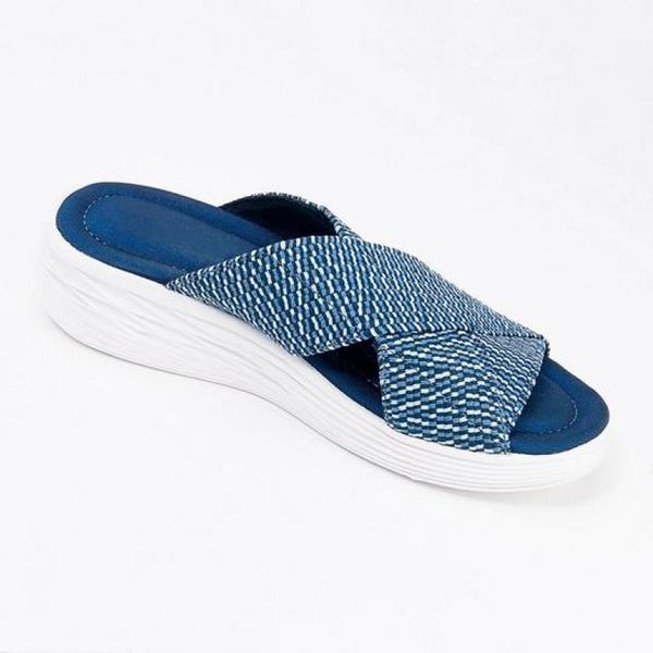 

slippers 2021 women wedge womens beach sandals summer casual shoes for female platform, Black