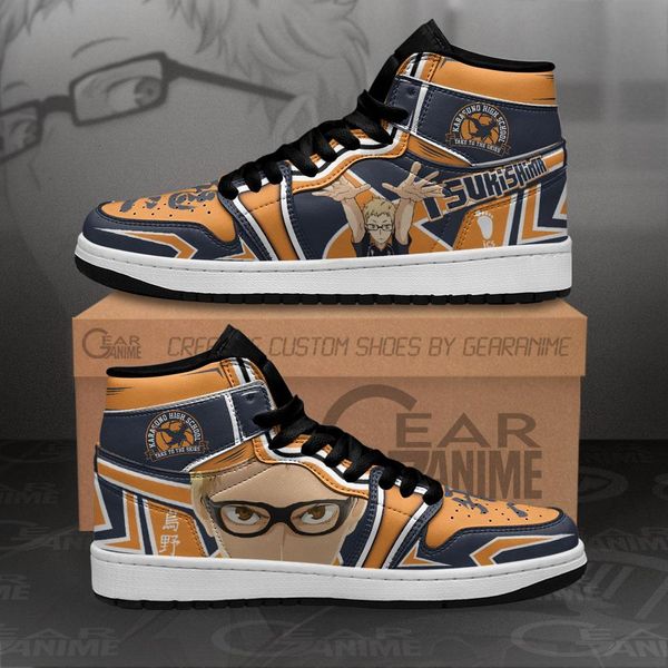 

karasuno tsukishima kei sneakers haikyuu anime sho