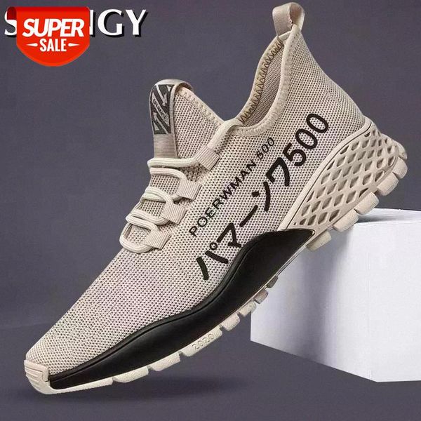 

2020 summer men's shoes casual mesh breathable men sneakers lightweight comfortable soft men's running sport shoes #ck8m