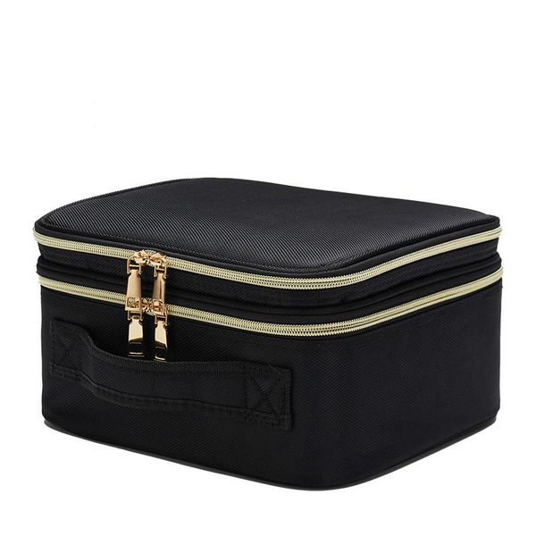 

women new travel makeup bags purple professional cosmetic storage organizer make up case for cosmetics pouch beautician suitcase