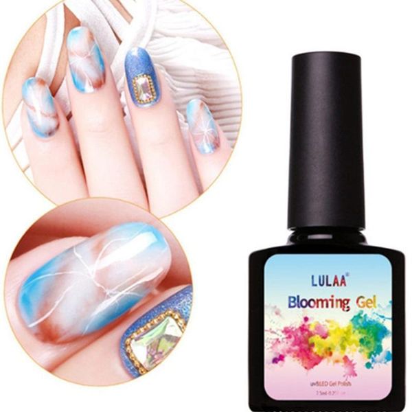 

nail gel 7.5ml professional long lasting soak off led uv blooming color fashion women diy manicure tools, Red;pink