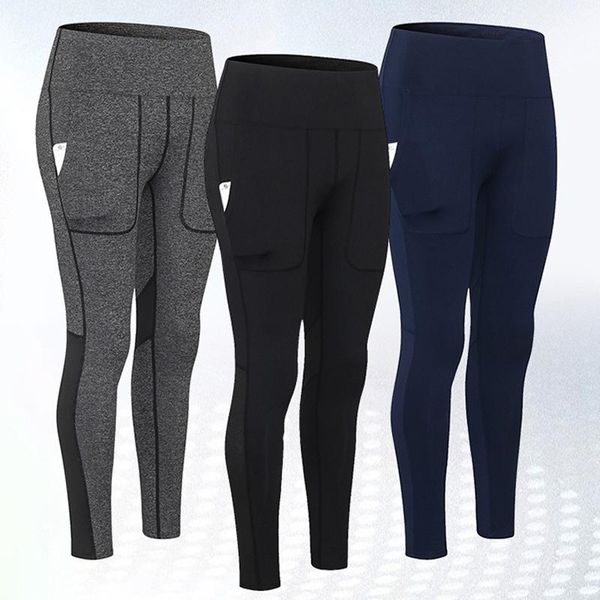 

yoga outfits women's pants high waist sport legging fitness running stretch tights pocket mesh stitching trouser gymtights, White;red