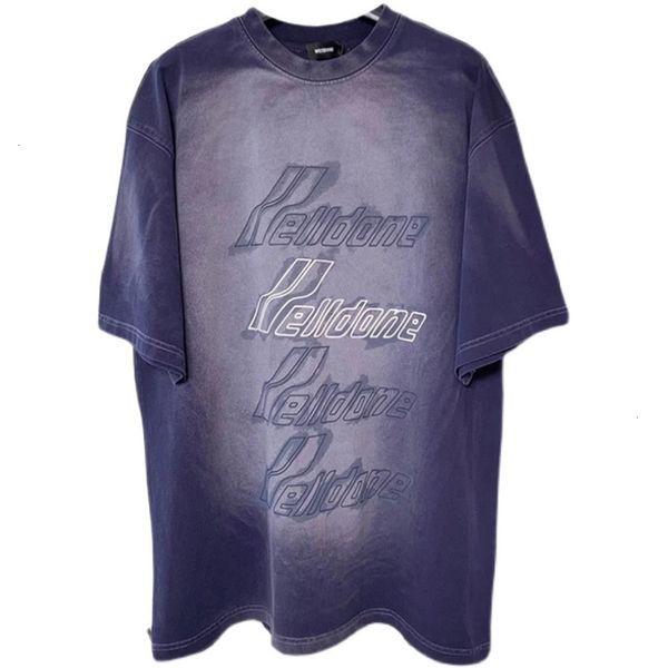 

2021 new 2021ss tie dye welldone t shirts men women 1:1 oversize we11done tees t-shirts clothing 2p45, White;black