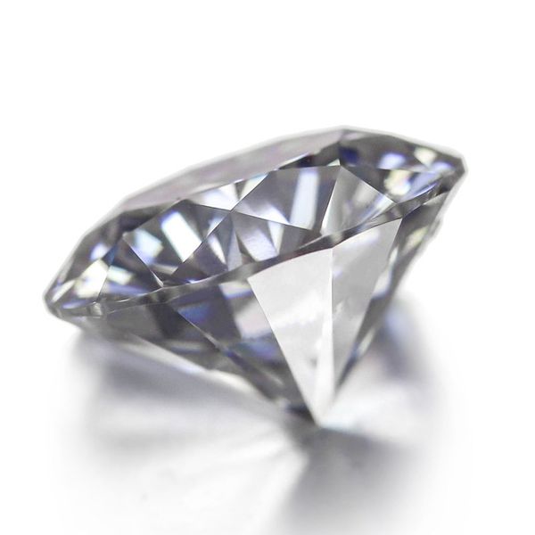 

loose gemstones moissanite d color 3.5ct 9.5mm vvs1 gra certified gem stones for jewelry making whole lots bulk gifts, Black