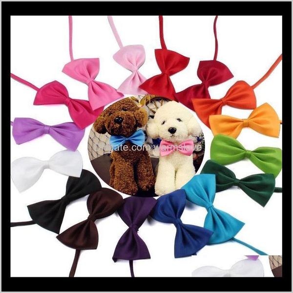 

dog tie adjustable pet grooming accessories rabbit cat dog bow tie solid bowtie pet dog puppy lovely decoration pet product gxvoz fgahj