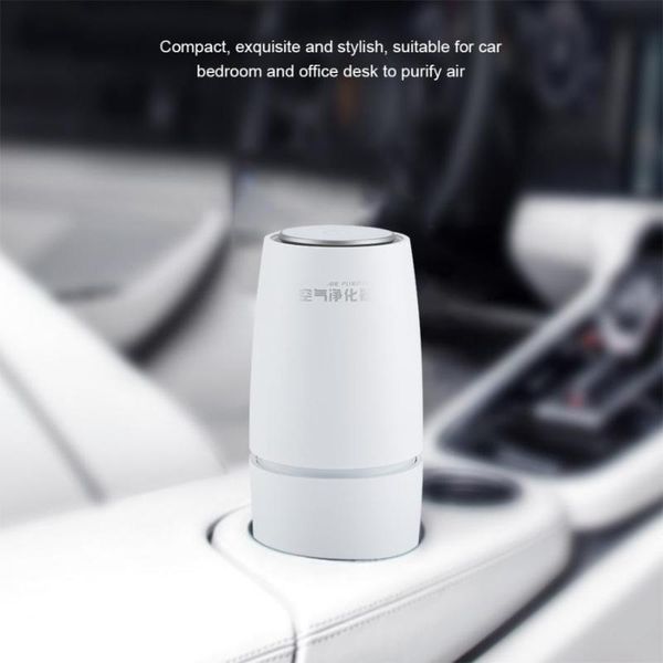 

air purifiers portable car ionizer purifier cleaner negative ion anion generator freshener add essential oil for home purificador de aire