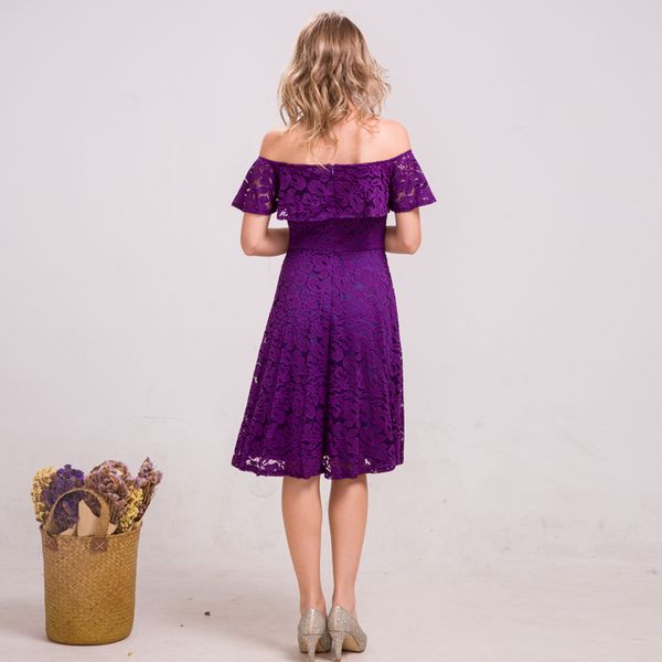 

a-line dress women lace zipper sleeveless patwork party dress female vintage slash neck floral dress, Black;gray