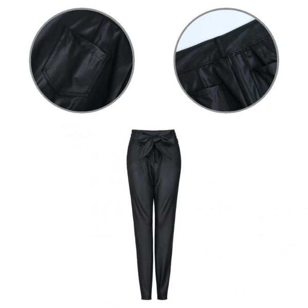 

women's pants & capris good skinny 3 colors women leggings lint breathable female slim pencil trousers decor, Black;white