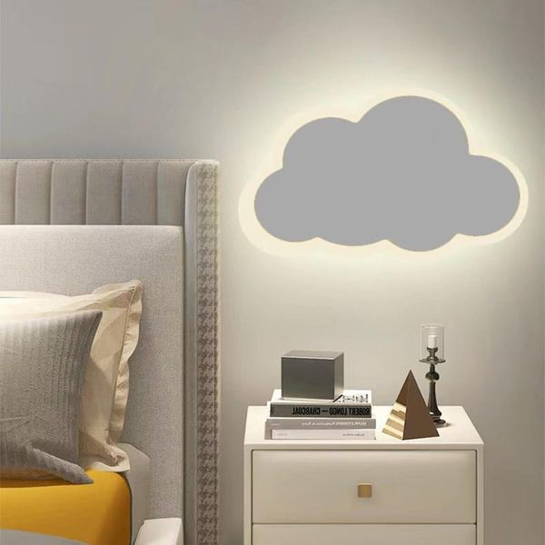 

wall lamp cloud modern living room kids bedroom decoracion led light habitacion adolescente apliques lampara