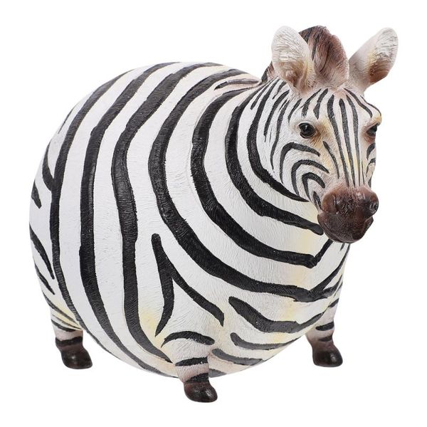 

decorative flowers & wreaths 1pc deskornament resin animal zebra decoration