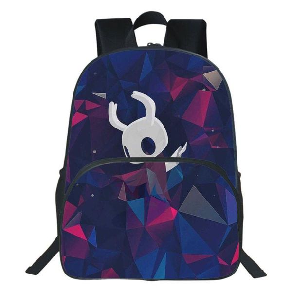 

backpack hollow knight kindergarten mochila boys 3d cartoon game school bag teens storage travel bags children rucksack