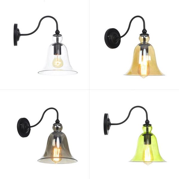 

wall lamps vintage led lamp glass indoor fixture retro light sconce wandlamp aplique murale