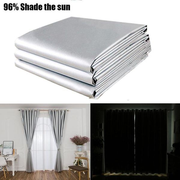 

curtain & drapes blackout curtains for bedroom thickened living room solid thermal insulated home office 98% shading effect