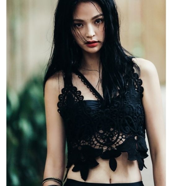 

new beach cover up swimsuit lace knitting slim bikini crochet beachwear summer swimsuit cover up sunscreen
