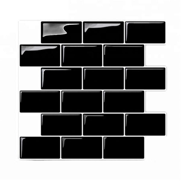 

wall stickers 3d peel and stick tile kitchen bathroom mosaic brick marble decal waterproof self adhesive diy art decor
