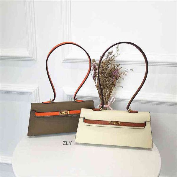 

2021 new horizontal kylie bag, one shoulder and underarmzlyzly