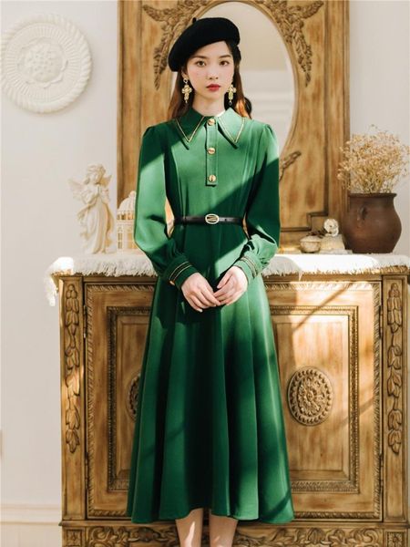 

casual dresses 2021 fashion women's clothing winter long sleeve dress, Black;gray