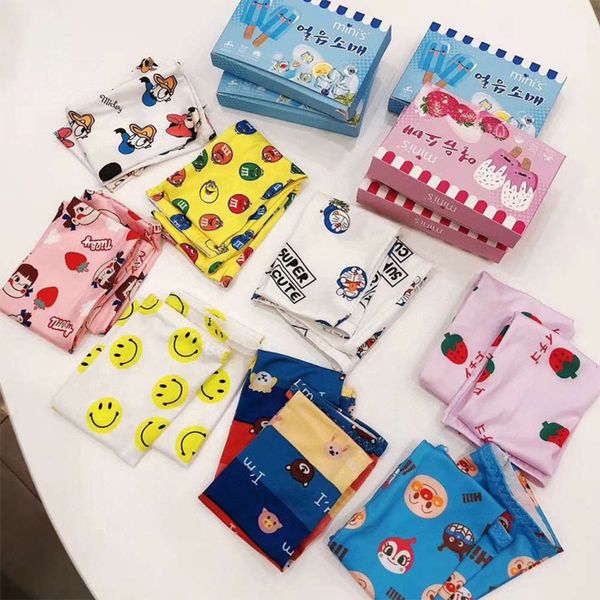 

children's cartoon ice silk sleeve in summer