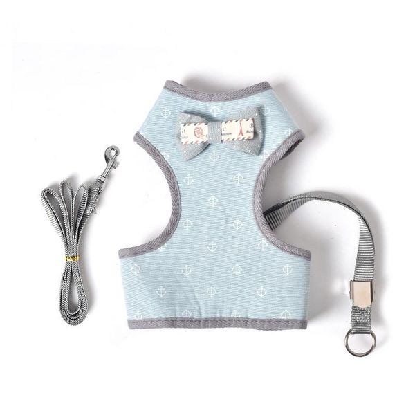 

dog collars & leashes pet leash and chest harness adjustable strap for cats dogs supplies small artifact walking the