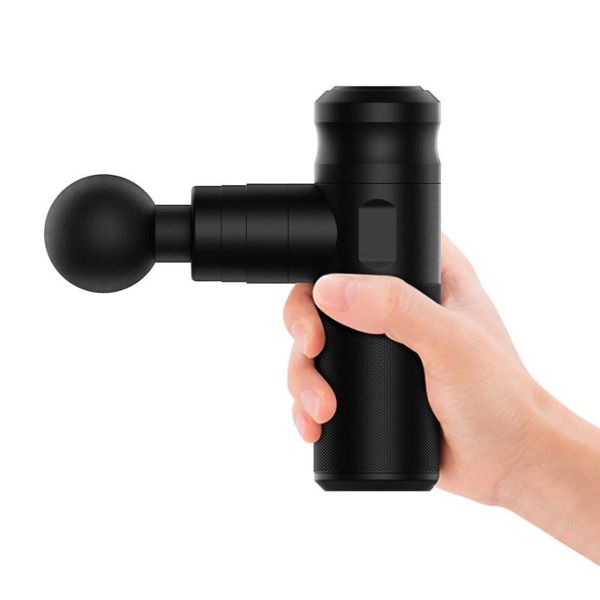 

massage gun mini neck massager for women deep muscle vibration relief pain relax fitness equipment noise reduction design