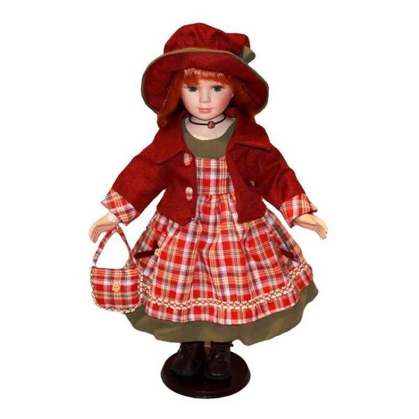 

3:60cm rural leisure ceramic ornaments collection doll