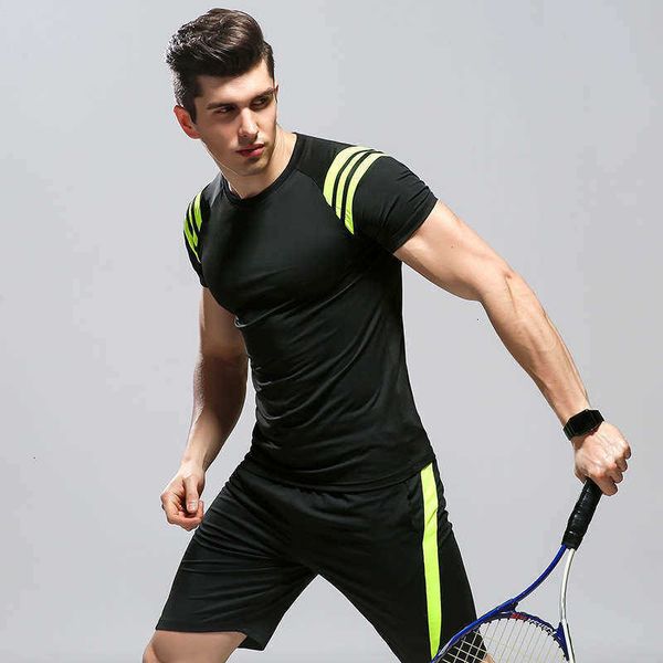 

sleeve short tracksuits men's sports suit, Gray