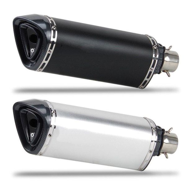 

motorcycle exhaust system universal muffler escape moto db killer for forza300 cbr1000 cb600 gsx750 k8 k9 dirt bike atv