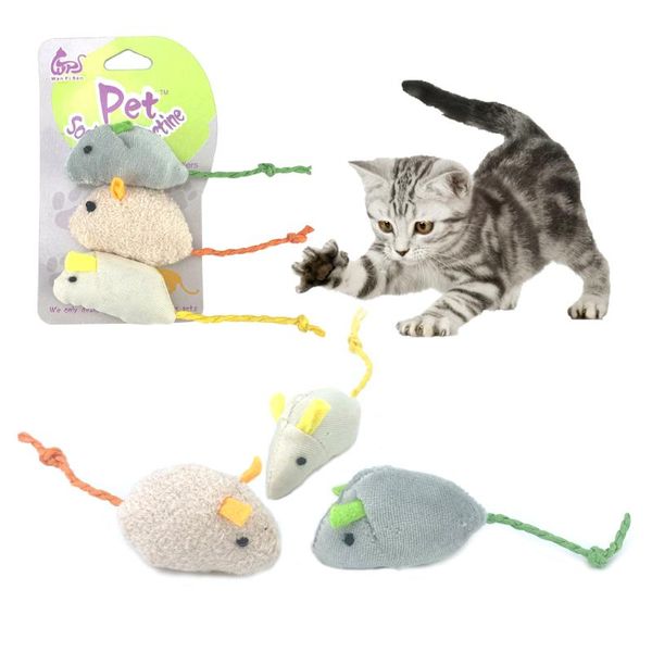 

cat toys plush toy interactive simulation mouse cute chew rat pet products scratch and bite resistant
