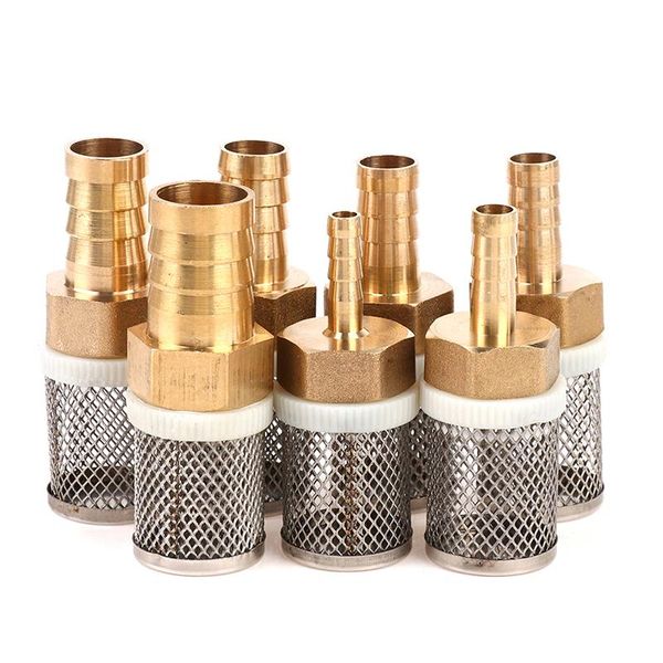 

watering equipments 6-19mm hose filter car wash garden irrigation filters brass strainer sprayer pump filtering net stainless steel mesh