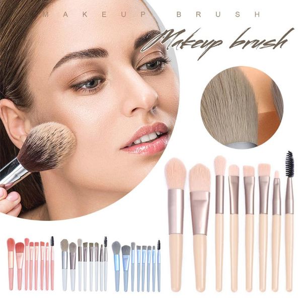 

makeup brushes brush kit eyebrow eyeshadow blush powder lip tool perfect gift for beginners artists
