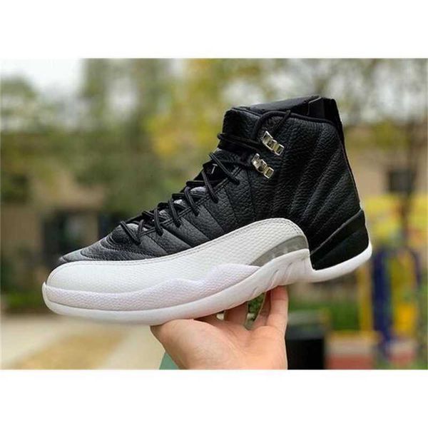 

[with box]12 jumpmanwool men basketball shoes 12s grey black man and women 12s sports sneakers women running shoes for men 35pqku