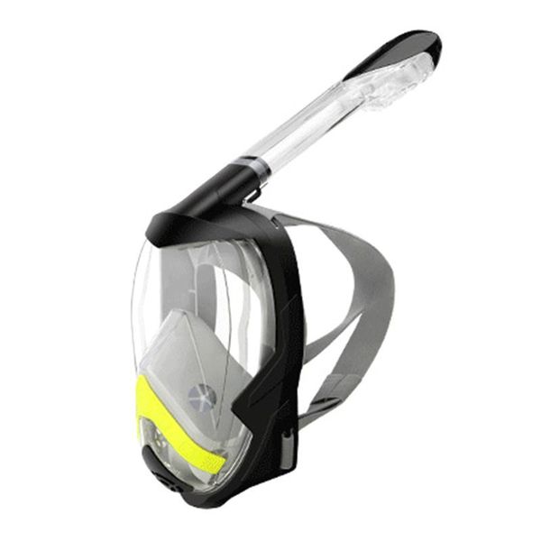 

snorkeling tool waterproof underwater diving adjustable foldable summer full face training sports anti fog swimming