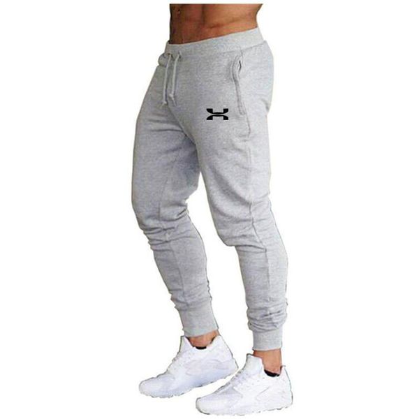 

men's pants 2021 high-quality brand polyester trousers fitness casual daily training sports jogging, Black
