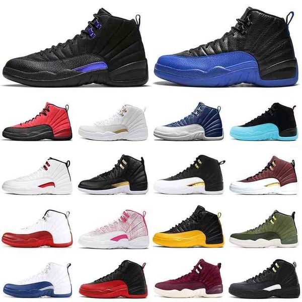 

12s men basketball shoes jumpman 12 dark concord indigo twist reverse flu game royal taxi the master bordeaux mens trainers sports sneakers