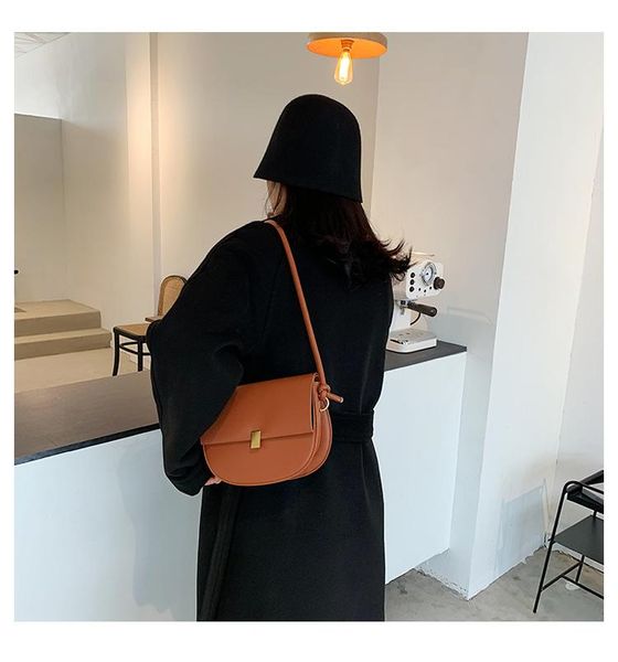 

shoulder bags all-match bag 2021 design trendy casual underarm female fashion retro single messenger