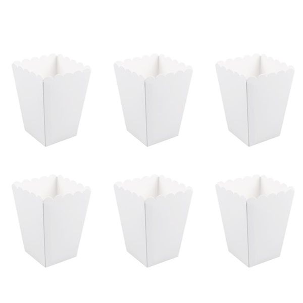 

gift wrap 50pcs paper popcorn box wedding candy food bag favors birthday party decoration supplies
