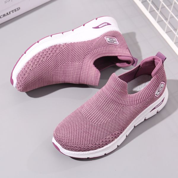 

women's shoes autumn 2021 new breathable soft-soled running shoes casual sports shoe women zz243