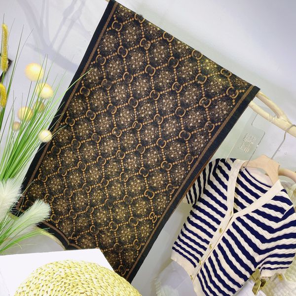 

2021 new classic design cashmere scarf for men and women winter jacquard scarfs big letter pattern pashminas shawls scarves kahki, Blue;gray