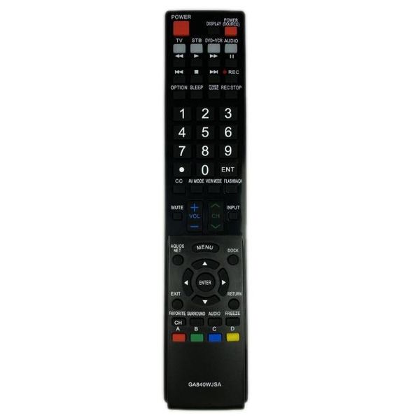 

new-ga840wjsa remote control for sharp aquos lcd led lc-52le810 lc-52le810un lc-52le820 lc-52le820un lc-60le810 lc-60le81