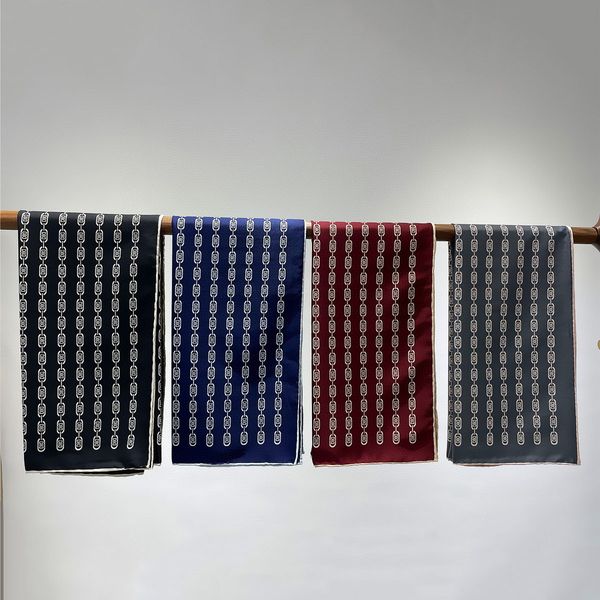 

spring and autumn fashion small square scarves for women, Blue;gray