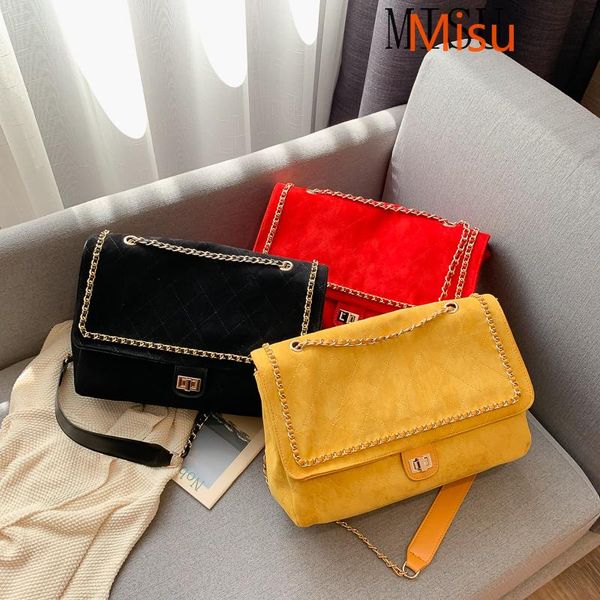 

chains women's crossbody bags pu leather casual messenger bags large capacity handbags cover shoulder bag satchel large