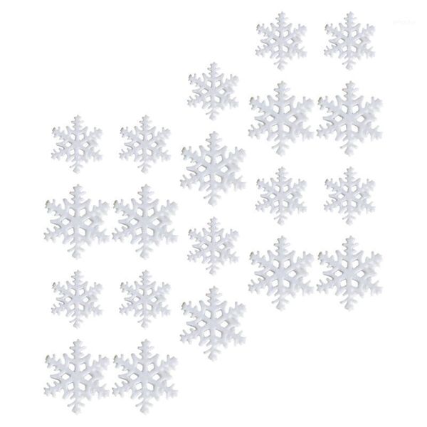 

christmas decorations 40pcs snowflake decoration pieces xmas diy ornaments