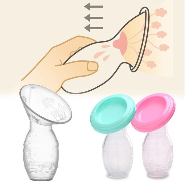 

pacifiers# baby feeding manual breast pump partner collector automatic correction milk silicone pumps pp bpa free