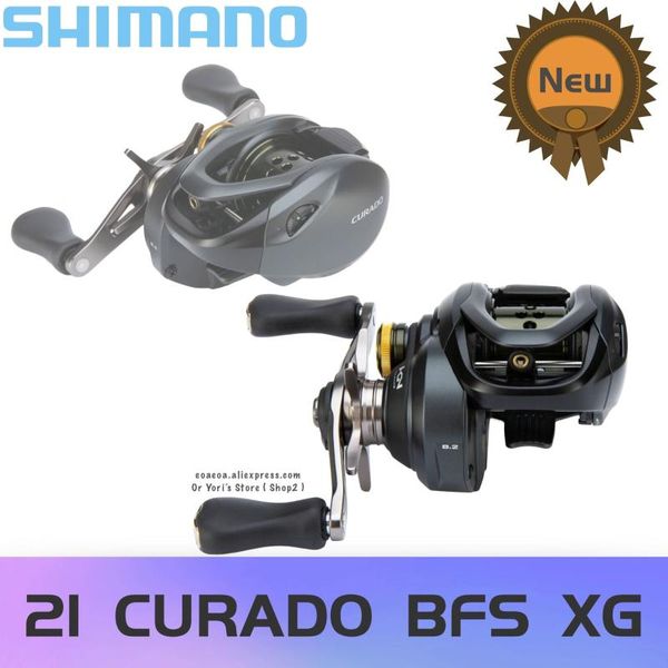 

baitcasting reels 2021 shimano curado bfs xg 8:2:1 max drag 3.5kg 175g 7bb+1rb bait finesse casting reel japan original fishing tackle