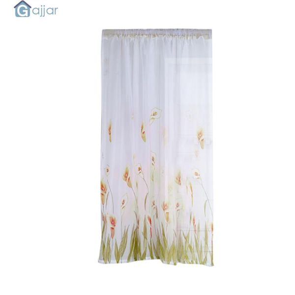 

curtain & drapes gajjar 2021 1pc insulated foam lined daffodil flower tulle handle coveted 1 fabric 18oct24