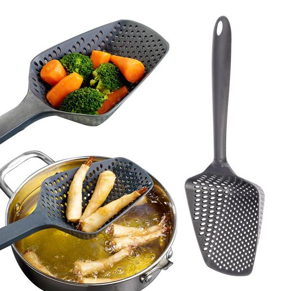 

colanders & strainers carrywon 1pcs kitchen accessories gadgets nylon strainer scoop colander drain veggies water gadget cooking tools black
