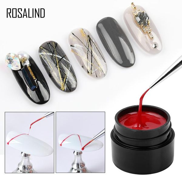 

nail polish rosalindreflective gel shiny 6 colors vernis semi permanent varnish hybird uv acrygel for art