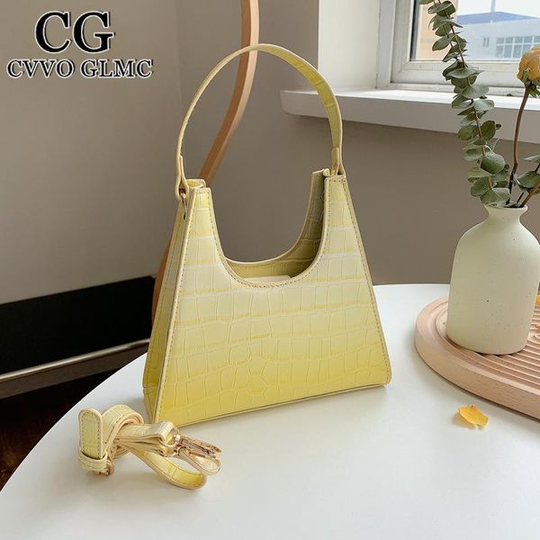 

evening bags cvvo glmc women single shoulder bag summer small armpit purse hard leather crossbody french
